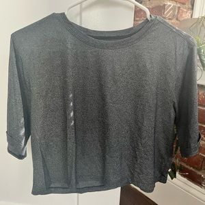 Gray lululemon top